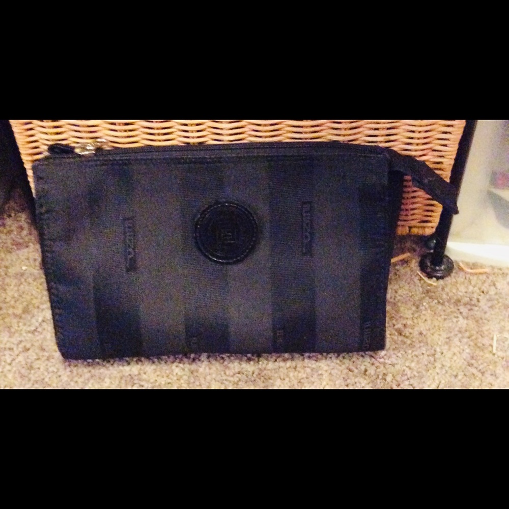 Fendi nylon makeup bag